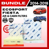 BUNDLE Cabin & Air Filters For FORD ECOSPORT / FIESTA (2014-2018) / ford parts accessories