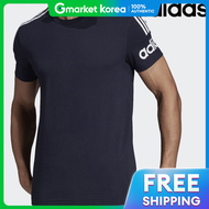 adidas | เสื้อยืด Adidas M Crew สีน้ำเงิน รุ่น EI6209 เสื้อครูยสปอร์ตผู้ชาย