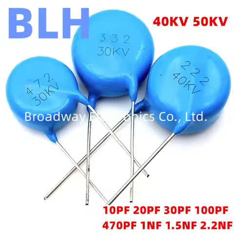5PCS High pressure ceramics capacitors 40KV 50KV 40000V 50000V 10PF 20PF 30PF 100PF 101 470PF 471 1N
