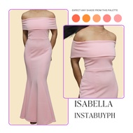 Isabella Dress For Bridesmaids Ninangs Civil Wedding Brides Taytay Supplier