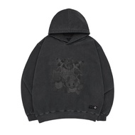 Acme DE LA VIE ADLV POKEMON KKOBUGI EVOLUTION PIGMENT HOODIE CHARCOAL