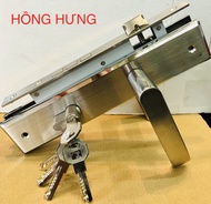 [HCM]KHÓA TAY GẠT INOX PASINI 83 ( Cửa chính sắt  gỗ nhôm )