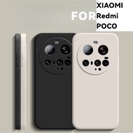 Rubik's Cube Liquid Silicone Phone Case FOR POCO X7 X6 Pro F7 Ultra F6 M7 M6 F5 F4 F3 M4 Pro M3 Note