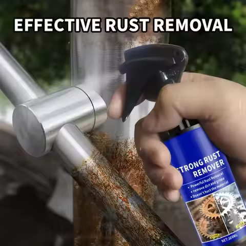Rust Removal 100ml Anti-Rust Spray Instant Rust Removal Cleaning Spray Multi-Purpose Rust Removal Lu