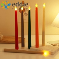 26EDIE1 Led Candles, Battery Operated with Flickering Flame Flameless Taper Candles, Grave Decor Creative Tall 3D Wick Candlesticks Restaurant