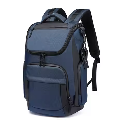 OZUKO Cabin Backpack Large Capacity Waterproof Backpacks 15.6 Laptop Backpack Travel Business Male B