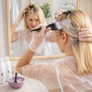 Anti-Yellow Low Damage | Bleaching Powder + Developer + Repair Mask Bleach Hair Colour