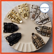 【Good】2PCS Antique Luggage Duckbill Buckle Flight Case Latch Luggage Lockable Luggage