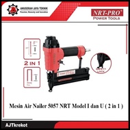 MESIN 50mm Air Nailer Stapler Machine Nrt-Pro 5057-Hd Air Nailer Stapler 2 In 1
