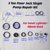 Hydraulic Repair Kit / Horizontal 3 Ton Hydraulic Jack Top Seal Kit Ring VJCP