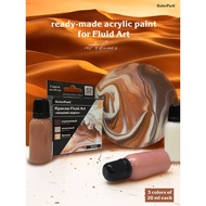 Set of Fluid Art "KolerPark" Dune 3 colors 25 ml