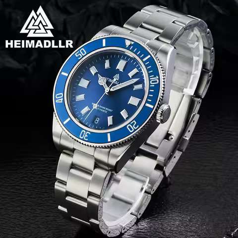 Heimdallr Men Watch NH35A Automatic Movement 316L Stainless Steel 200m Waterproof Sapphire Glass BGW