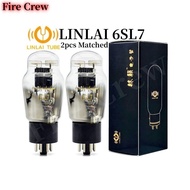 Fire Crew LINLAI 6SL7 Vacuum Tube Replace 6SL7 6SL7GT 6N9P 6N9 6H9C 5691 6N2 Audio Valve Electron Tu