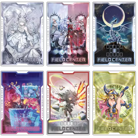 Yugioh Field Center Cards TCG Black Magician Girl Labrynth Blue-Eyes White Dragon Anime Game Acrylic