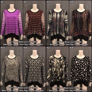 8013 blouse Lycra / baju borong murah