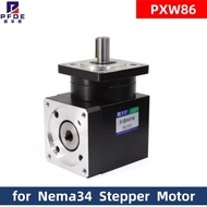 Angle Planetary Rudecer PXW86 Rigth Angle 90 Degree  Ratio 3 4 5 6  MAX 100N.m Suit Nema34 for CNC S