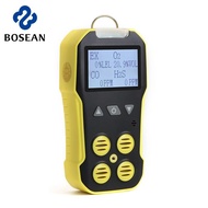 NewtBH-4 Cheap CO O2 LEL H2S C2H4 CH4 CO2 Portable Multi 4 in 1 Gas Alert Detector for Industry Secu