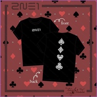 SY1 2ne1 CL Park Bom Sandara Minzy Summer T-Shirt KPOP Short Sleeve Top S-5XLS-5XL