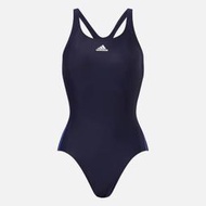 泳裝阿迪達斯 Adidas 女士 Essentials 3 Stripe專業訓練三角連身泳衣4/8