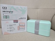 【櫻花粉】MONBENTO lunch box MB original時尚雙層餐盒/輕便當盒1L