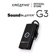 CREATIVE Sound Blaster G3 External USB Sound Card -Windows|macOS|PS5™|Nintendo Switch™ ควบคุมผ่านApp