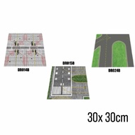 Diorama airport landing runway model for aircraft 16cm DR014