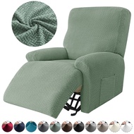 Jacquard Recliner Cover Elastic Sofa Covers Couch Cover Stretch Slipcovers Sofa Towel Armchair Case Anti-Dust Lazy Boy Sofa