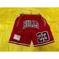 Chicago Bulls # 23 Mitchell&Ness Hardwood Classic Basketball Shorts