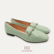 DEAR BLISS Viv Matcha Round Toe Loafers