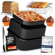 Air Fryer Accessories Silicone Baking Pan Air Fryer Silicone Mat Heat Insulation Baking Mat Suitable