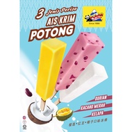 Polar Ice Cream Potong (Coconut/Durian/Red Bean) - 30 pcs (Klang Valley Only)