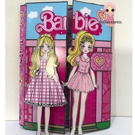 paper dolls house quiet book barbie mainan edukatif anak bongkar pasang boneka kertas viral populer