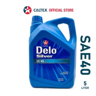 CALTEX Delo Silver SAE 40 (5 Liters) - Heavy Duty Diesel Engine Oil / CALTEX SAE40