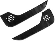 YOURS 60 Series Prius Exclusive Door Trim Guard 2 PCS [Brown Leather Moss Green] Kick Guard Design S