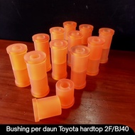 Bushing Per Daun Bushing Besar Toyota Hardtop 2f FJ40/FJ45/FJ55/FJ60/BJ40/BJ60 Polyurethane Heavy du