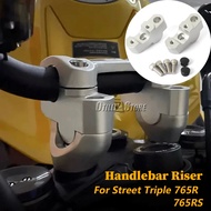 Motorcycle Accessories Handlebar Riser For Street Triple 765R STREET TRIPLE 765RS 765 RS R