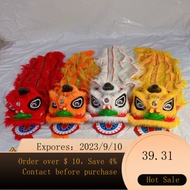 🌈Children's Lion Dance Lion's Head Dance Lion Head Lion Dance Set Children's Toy Lion Dance Props Set South Lion Head Fu