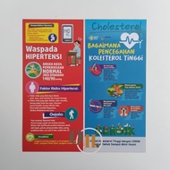 Flyer Hypertension - High Blood Pressure Flyer - Flyer PTM - Flyer for the Elderly