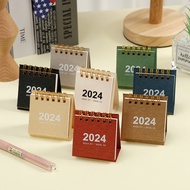 Portable Mini 2025 Year Desk Calendar Daily Planner Timetable Small Gift Stationery
