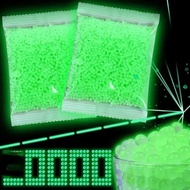 Fluorescent Water Bullet 7-8 Mm Glow in Dark Water Beads Refill Ammo Gel Ball Airsoft Shooting Game 