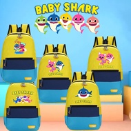 Shark Baby Cartoon Backpack for Boys and Girls Kindergarten Large Capacity Schoolbag High Quality Waterproof Carrying Bag Gift for Children