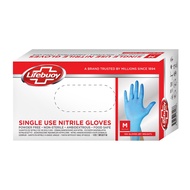 LIFEBUOY Disposable Nitrile Gloves M 100's