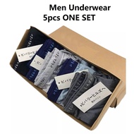 [SG SELLER] MEN UNDERWEAR BOXER [5pcs bundle] men shorts comfortable wear soft Breathable wear