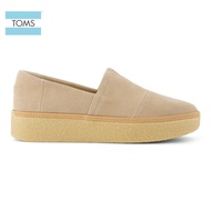 Toms Women Adelaide Oatmeal Prime Suede