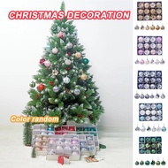 [Christmas Products] 12Pcs /Set Christmas Tree Decorations Balls Bauble