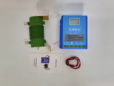 2000W 6000w 7kw MPPT Hybrid Charge Controller Solar Panel Wind Generator 12V 24V 48V Wifi Regulator 