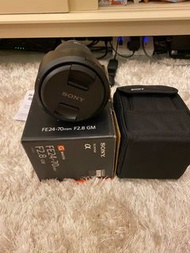 行貨近新，Sony FE 24-70mm f/2.8 GM 鏡頭，跟uv filter