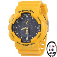 G-SHOCK GA-100A-9A G-Shock Overseas Model Analog/Digital Combination 1/1000 Second Stopwatch Re-impo
