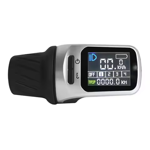 A79F-Ebike Dsiplay XH18 LCD 6Pin LCD Display Accessories For TONGSHENG Mid Drive Motor TSDZ2 TSDZ2B 
