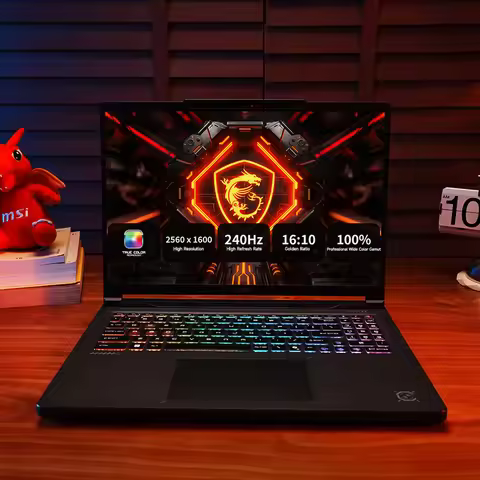 2026 MSI Crosshair 16 Max HX Gaming Laptop 16 Inch 2.5K 240Hz IPS QHD Screen Netbook Ultra 9 285HX 1